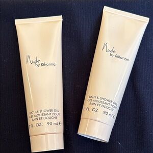 Rihanna Nude Bath & Shower Gel — Cream Beige Tube